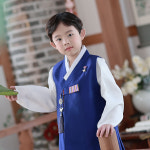 H5720 블루클래식 아동 남자 아기 고급 돌 남아한복(1-8세) : 한설한복