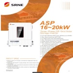 하이브리드 태양광 인버터 48VDC에서 230/400VAC로 변환 내장형 듀얼 MPPT 260A 충전 컨트롤러 최대 6대 병렬 연결 가능 : 프라임상사30