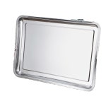 특대형 직사각형 스테인리스 접시 상업용 철판 바베큐 플레이트 음식 트레이 서빙 찐밥 : Tool-Land