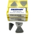 10PCS TPKN2204 LF6018 카바이드 PVD + 코팅 CNC 스테인레스  외부 선삭 공구 : 공구는모두여기