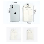 50매 간단한 무선 책 미니 할 일 목록 메모 패드 Steno Notebook Planner Agenda F6456 : 글로벌셀렉트-