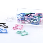 투투 30pcs 금속 재료 번호 화살표 모양 종이 클립 색상 책갈피 사무실 학교 편지지 마킹 H0005 : 코어마켓샵
