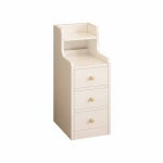 침실 틈새장 협탁 서랍1개 블루 20cm 선반 침대옆 미니 웜화이트 거실 : 태리네쇼핑