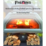 파이브 오크 미니 5인치 피자 오븐용 장작 14파운드 : 다드림MARKET