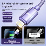 NNBILI USB Type C PD 120W 케이블 아이폰 14 13 12 11 Pro X 8 호환 고속 USB C 케이블 아이폰 충전용 Type : 제스104