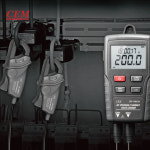 CEM 256000 데이터 메모리 디지털 LCD 디스플레이 USB 전류 및 전압 데이터로거 시간 및 날짜 디스플레이 : 골든102