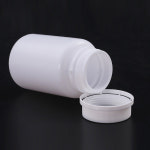 30ml-200ml 흰색 플라스틱 약병 정제 캡슐 고체 포장 병 빈 빈 인감 용기 알약 분말 약병 : golden101