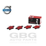 볼보 C30 2.4i C70 리어 브레이크 패드 31341327 93183140 C2P17595 C2P26112 브렘보 P59042N : 구배건몰