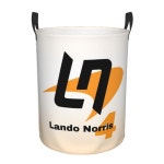 사용자 정의 L-Lando Norris 세탁 바구니 접이식 오토바이 경주 장난감 옷 어린이 보육을위한 바구니 보관함 : 태백소소온