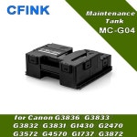 MC-G04 MC G04 유지보수 카트리지 (캐논 G3836 G1430 G2470 G3572 호환) 폐잉크 탱크 : Noxen