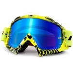 NENKI 더트 바이크 고글 모터크로스 4 휠러 MX ATV 오프로드 안경 남성용 포그 1 Arrow Blue blue Tinted : 블루마레9