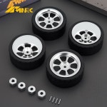 NMNRC 알루미늄 휠 및 타이어 헥스 허브 키트 1/14 14301 14303 시리즈 업그레이드 부품 : 하입오더