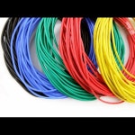 5M10M 구리 와이어 32 30 28 26 24 22 20 18 16 14 12 AWG 연질 실리콘 UL3239 절연 3KV 유연한 DIY LED 전자 케이블 : 제스104