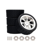 NMNRC 알루미늄 휠 및 타이어 헥스 허브 키트 1/14 14301 14303 시리즈 업그레이드 부품 : 하입오더