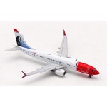 보잉 7378MAX LNBKA 1/400 다이캐스트 비행기 모델 항공기를 위한 JC 윙스 노르웨이어 : NovaGamma