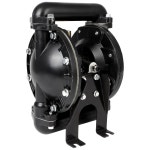 환경 보호 배수 건설을 위한 공기 제약 전력(검은색, 이중 작동 출구 다이어프램 석유화학 입구 1개) 펌프 White 1 Inlet Outlet : 골라가요