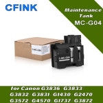 MC-G04 MC G04 유지보수 카트리지 (캐논 G3836 G1430 G2470 G3572 호환) 폐잉크 탱크 : Noxen