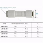 akh06-00 공압 akh 10/20pcs akh04-00 피팅 akh12-00 밸브(akh10-00,10pcs) 스톱 단방향 밸브 akh08-00 직접 체크 시리즈 akh10... 