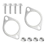 oem#120-06310-0002, 트럭용 3인치 대체합니다 플랜지 + 배기 볼트, 4pcs 매니폴드 개스킷이 2볼트 액세서리(3인치)를 2pcs 키트, 자동차... 