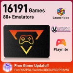 PlayZone 1TB 게임용 SSD 게임 콘솔 PS5PS4SwitchXBOXPS3PS2용 80에뮬레이터 Win PC노트북용 16191 AAA3D레트로 게임 포함 : 제스106