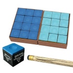 업소용 초크 국산링양 노프레 블루 빅박스 마스터 브랜드 당구장 대박스 144개 1박스 12PCS Blue : 백억부자플렉스