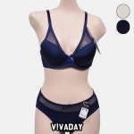 브라팬티 SET A컵 리본포인트 여성 세트 여자 속옷 : 에이치에스십몰