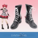 G4096 신스V 아코디언 테토 코스프레 신발 샘플 이미지 기반으로  제작 : 개복치스토어