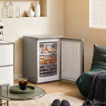 소형 미니 냉동고 서랍형 가정용 스탠드 급속 빵동고 냉동고 더함 CHIQ 85L 실버 : 더함전자