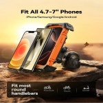 GPS Joyroom Anti-Shake 자전거 전화 홀더 4.7-7 용 진동 감쇠 장치가있는 빠른 설치 오토바이 마운트 : 스마트랩팩토리십정