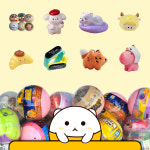 [우주완구제작소] 가챠 장난감 뽑기 캡슐토이 인형키링 가챠샵 골라담기 A타입 짱구스피너즈 : 우주완구제작소