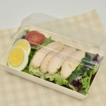 굿프렌즈팜 미니 샌드위치 포장용기 화이트 직사각형 뚜껑포함 50개,100개 : 주식회사 굿프렌드