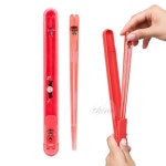 다인1412 키즈 4학년 학생 캐릭터 6학년 남아용 도시락 무소음 젓가락 케이스포함 레드 : 다인1412