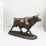 고급 복기운 황소 장식품 소인형 소장식 정육점 고기집 소띠 생일선물 개업선물 집들이선물 풍수인테리어 황금소 : 집들이야