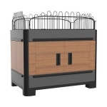 노점의류 매대 홍보 선반 야외 디스플레이 가판대 노점 이동식 : 픽업스-