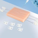 1Pcs 의료 학생 간호사 혈액 수집 펑크 트레이닝 패드 모델 회수 키트 실리콘 주사 실습 : 샤메디컬