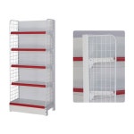 약국 매대 중앙 진열 서브 원형 대피공간선반 4층 전시대 전시 가로 5층 디피 마트 두께 1 카드 색상은 레드/그린/화이트/비침의 네 : 글로벌스텝