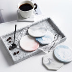 무드 컵 받침 도자기 홈 커피 카페 잔 홀더 티코스터 : otibda