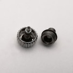 호환 GMT 116710 126710용 튜브가 있는 AFR 시계 크라운 직경 7.0mm 시계 부품 : 골든105