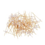 신정은 1000 PCS 칵 4 7인치 화이트 펄 꼬치 애피타이저용 대나무 진주 이쑤시 : 해직사