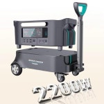 휴대용 태양광 충전 기능이 있는 다기능 2발전기용 2200W 산업용 2500W 휴대용 발전소 : 프린스타67