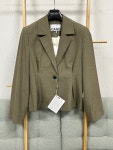 가니 다트 우븐 블레이저 자켓 카키 F8932 : 런던모드