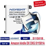 Amazon Kindle 2 및 Kindle DX DXG D00511 170-1012-00 D00701 D00801 S11S01A 배터리용 HSABAT S11S01B 2900mAh : 분당플렉스70