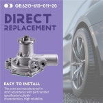 정시출고 품질보증 6213-610-011-20 매시 퍼거슨 이세키 TM15 농업용 트랙터 디젤 엔진 E3100용 새 워터 펌프 : 핏트레이드16