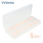 32개/세트 치과 근관치료 치아 모형 전체 구강 실습 연구 엔도 블록 훈련용 : 샤메디컬