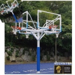 사탸 동화 야외농구대 4면 야외고정식 금구매립식 지주에서 백보드까지 간격 1 m 농구골대 : 사타상점