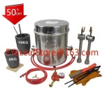 금속 용광로 1450 도 구리 실버 알루미늄 쥬얼리 장비, 제작 16kg : 누베노