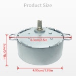 1PC AC220V AC110V AC12V 12V 인큐베이터 턴 계란 모터 농장 동물 인큐베이션 장비 인큐베이터 모터 : 로메카