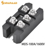정류기 브리지 MDS 100A 1600v 풍력 터빈 용 레귤레이터 브레이크 컨트롤러 없음 3 상 모듈 5 터미널 발전기 스타터 : 분당플렉스69