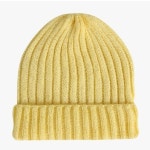 [밀리밤] 밀리 마 골지 비니 MLAH23A09 - 32 LIGHT YELLOW : 뉴코아아울렛 광명점