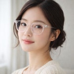 블루라이트 차단 베이직 뿔테 안경 : 굿세라